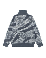 ヴィンテージ柄カーディガンジャケット