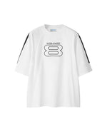 スプライススポーツ刺繍半袖