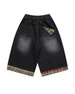 만화 자수 반바지