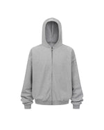430g Fleece-Lined Zip-Up Hoodie