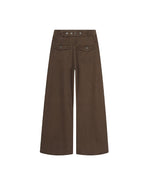 Versatile casual straight-leg trousers