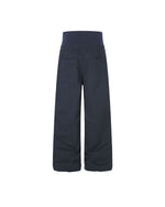 Color-block casual cargo pants