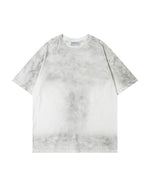 ウォッシュ加工のゆったりとした半袖