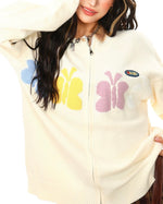 バタフライカーディガンセータージャケット