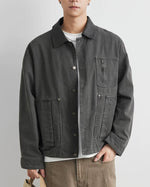 レトロカジュアルワークジャケット