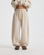 430g Fleece-Lined Loose Sweatpants