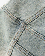 ヴィンテージウォッシュデニムジャケット