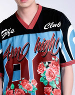 フローラルナンバーTシャツ