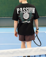 情熱的なカジュアル半袖