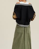 ヴィンテージ迷彩柄ベースボールジャケット