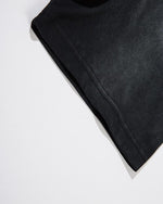 ウォッシュ加工のゆったりとした半袖