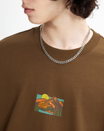 Outdoor printed short sleeves