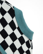 花柄ジャカードセーター