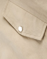 スタンドカラーカジュアルジャケット