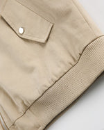 スタンドカラーカジュアルジャケット