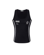 Retro contrast striped vest