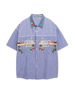 かわいいクマの半袖シャツ