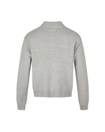 Casual zip-up sweater