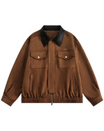 レトロなシンプルワークジャケット