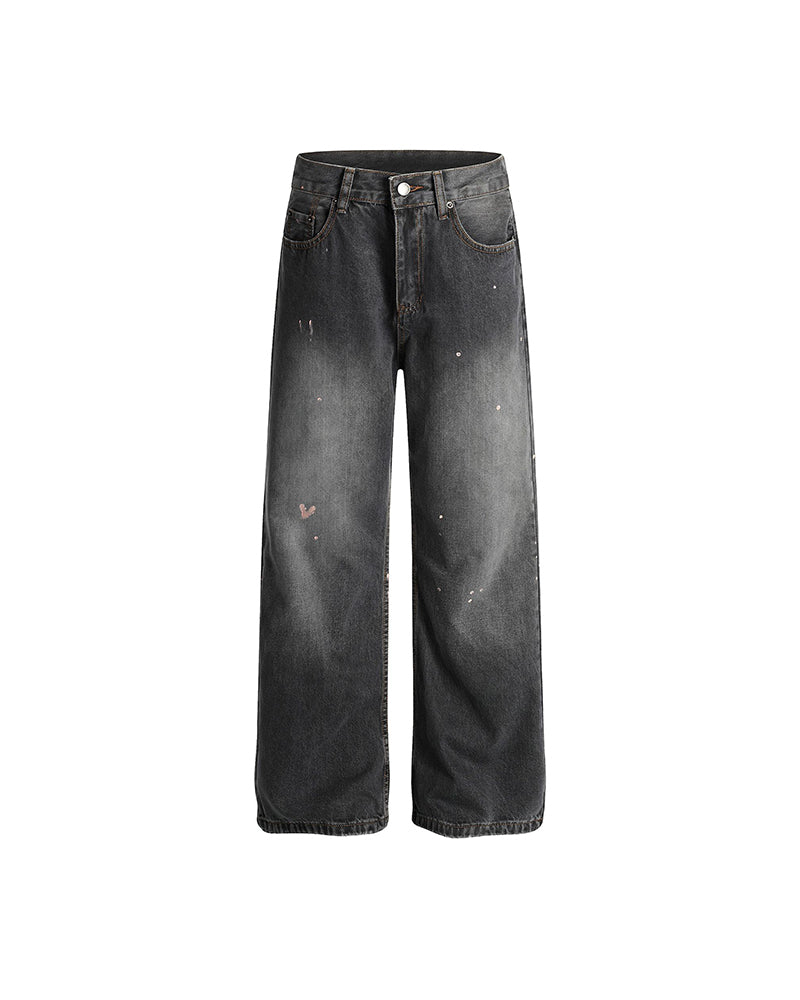 Distressed versatile trousers