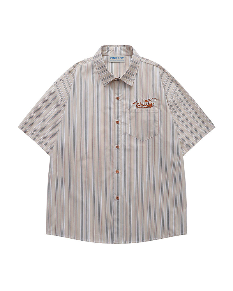 Casual all-match short-sleeved shirt