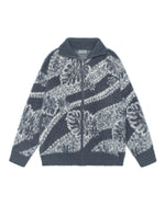 ヴィンテージ柄カーディガンジャケット