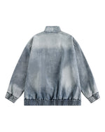 ヴィンテージウォッシュデニムジャケット