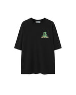 Letter B loose short sleeves
