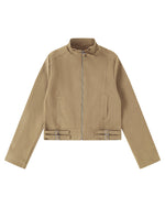 Minimalist Zip-Up Jacket