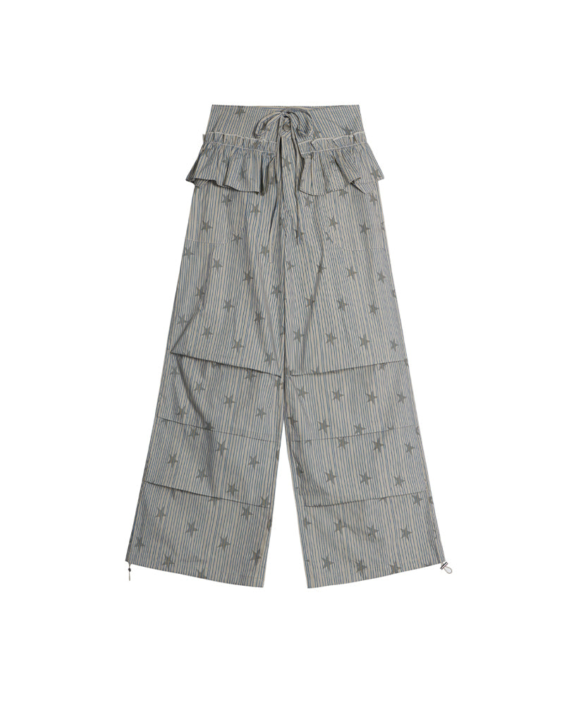 Simple casual trousers