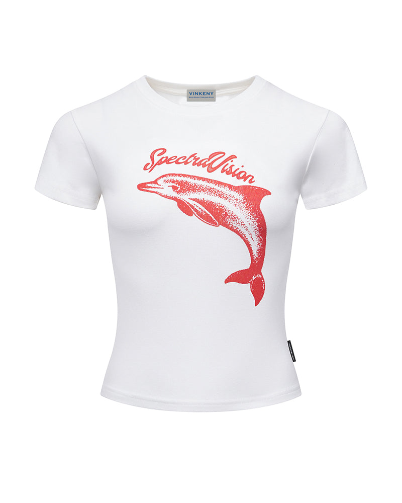 Simple design short sleeves