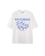 コントラストカラーの猫の半袖