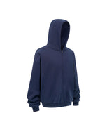 430g Fleece-Lined Zip-Up Hoodie