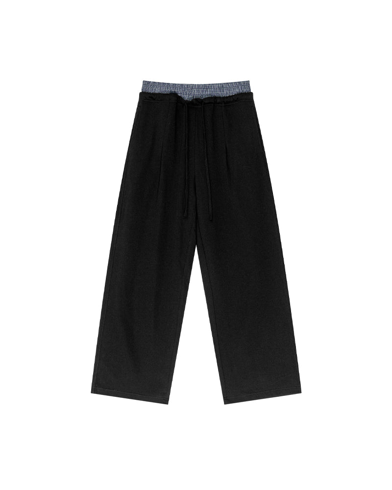 280g Color-block casual trousers