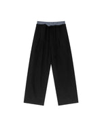 280g Color-block casual trousers