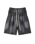 320g Double-waistband Bermuda shorts