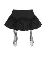 シンプルなショートスカート