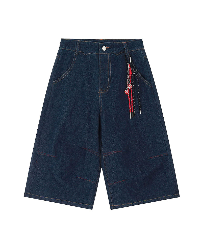 Vintage Baggy Denim Shorts