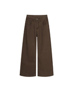 Versatile casual straight-leg trousers