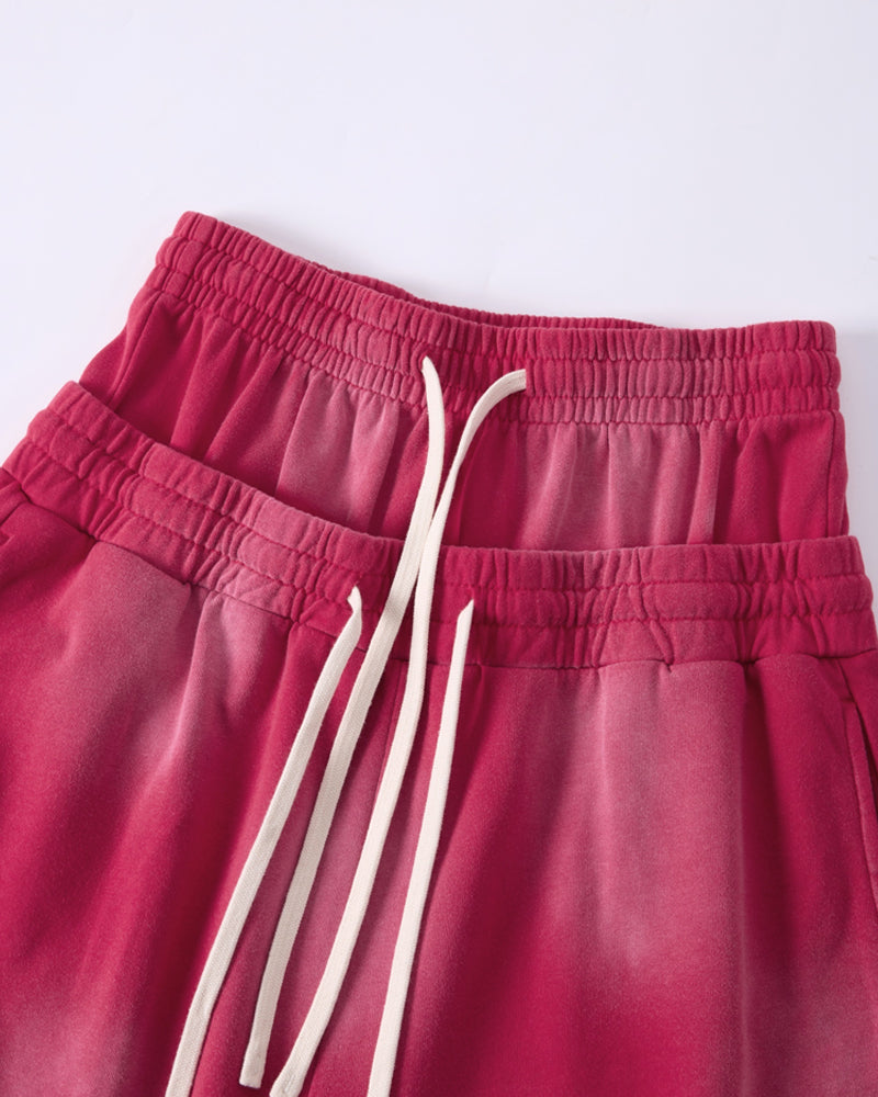 320g Double-waistband Bermuda shorts