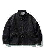 Airplane buckle casual denim jacket