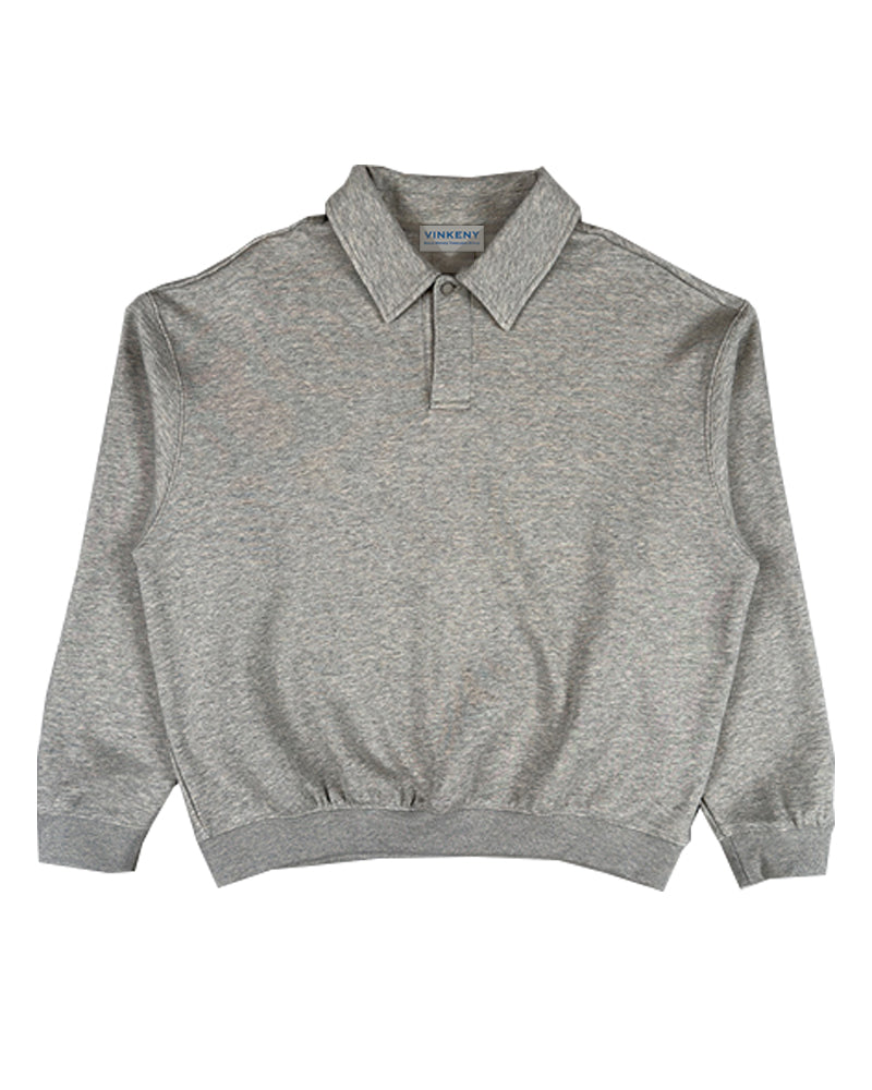320g Casual polo sweatshirt