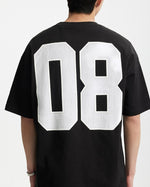 Letter print short sleeves