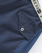 Color-block panelled trousers