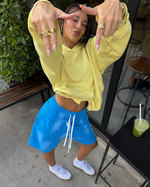 320g Double-waistband Bermuda shorts