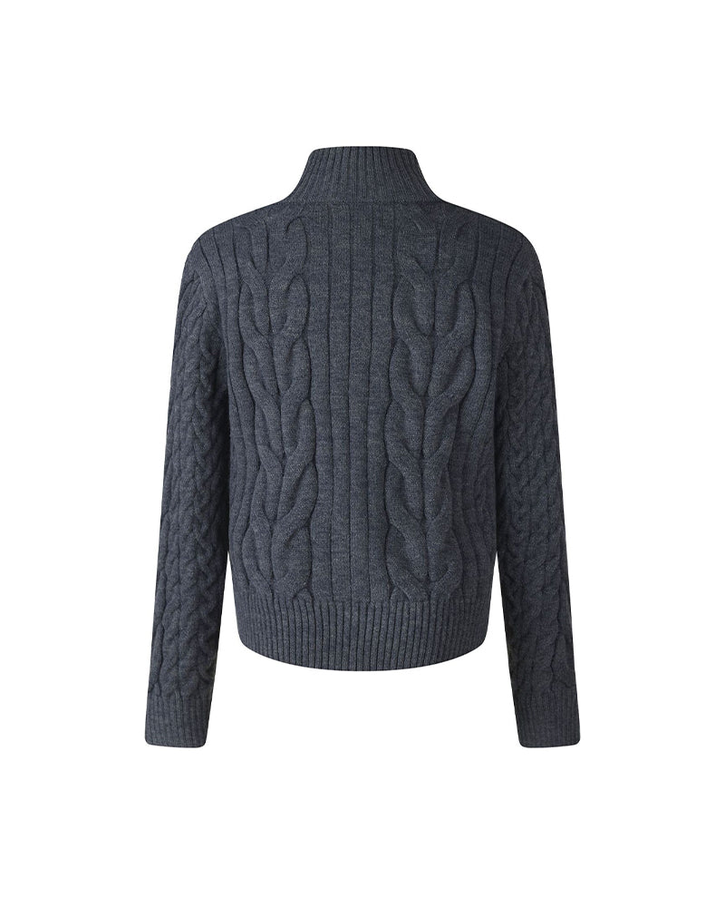 Minimalist knit jacket