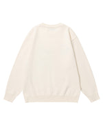 おもしろい子犬のクルーネックセーター