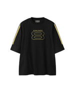 スプライススポーツ刺繍半袖