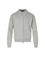 Casual zip-up sweater