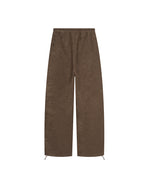 Drawstring casual trousers